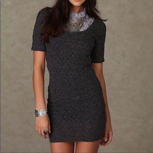 Free People Open Weave Knit Dress